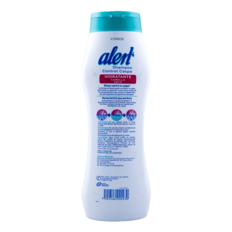 Alert Shampoo Alert Hidratante Seco 700ml