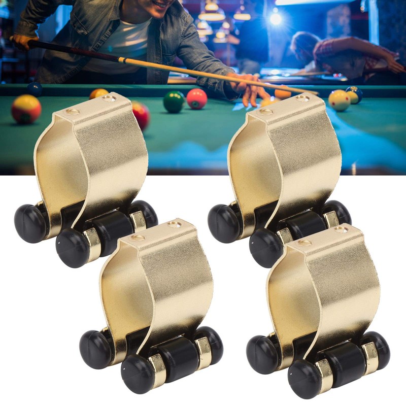 Pool Cue Clip, 4Pcs Billiards Cue Stick Clips Cue Rack