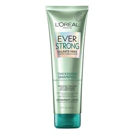L'Oreal Paris, Shampoo Con Hoja De Romero Ever Strong, Aporta Densidad Al Pelo Delgado Previniendo La Caída, Para Todo Tipo De Pelo Teñido, Sin Sulfat