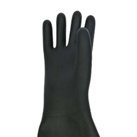 Baoblaze Sandblasting Gloves Sandblasting Gloves Premium Rubber Gloves for Sandblasting Protective Safe Work Sandblast Cabinet, Glossy