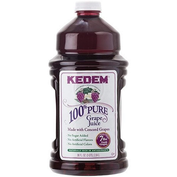 Kedem Concord Grape Juice- 96 Fl Oz (Pack of 2)