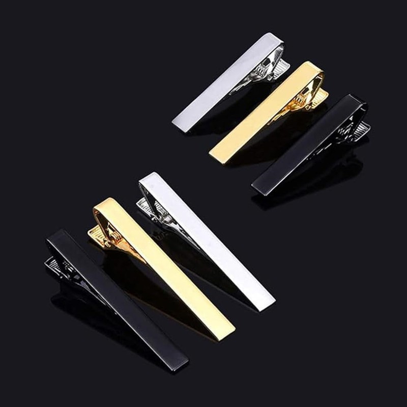 Tie Bar BetterJonny 6-Piece Tie Bar Classic Style Tie Bar