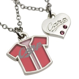 SEISEN CAPA-09 Hiroshima Carp Uni & Heart Necklace