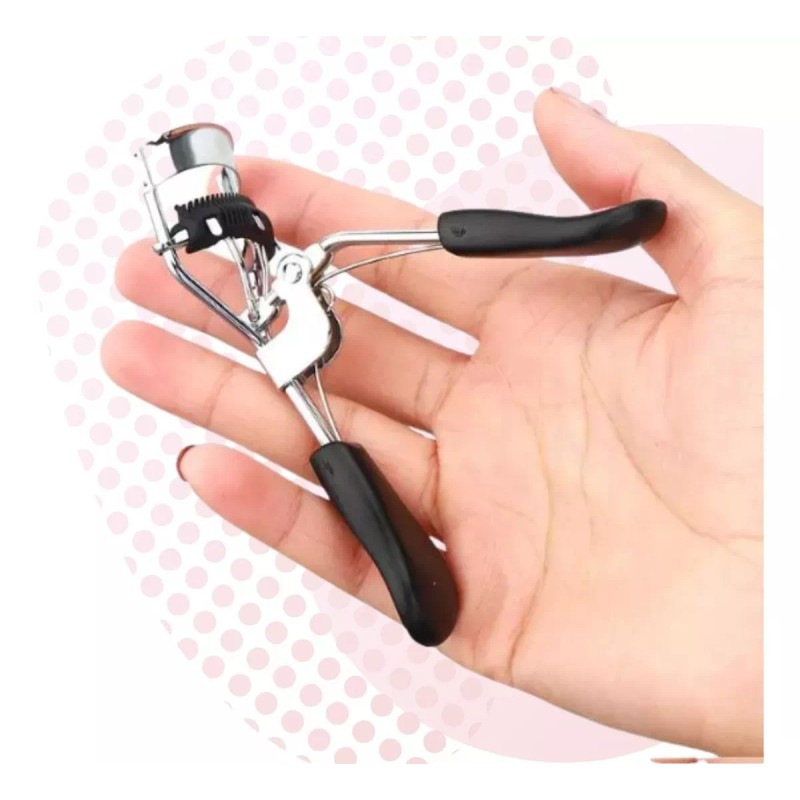 Rizador de pestañas Enchinador Rizador De Pestañas Con Cepillo Separador