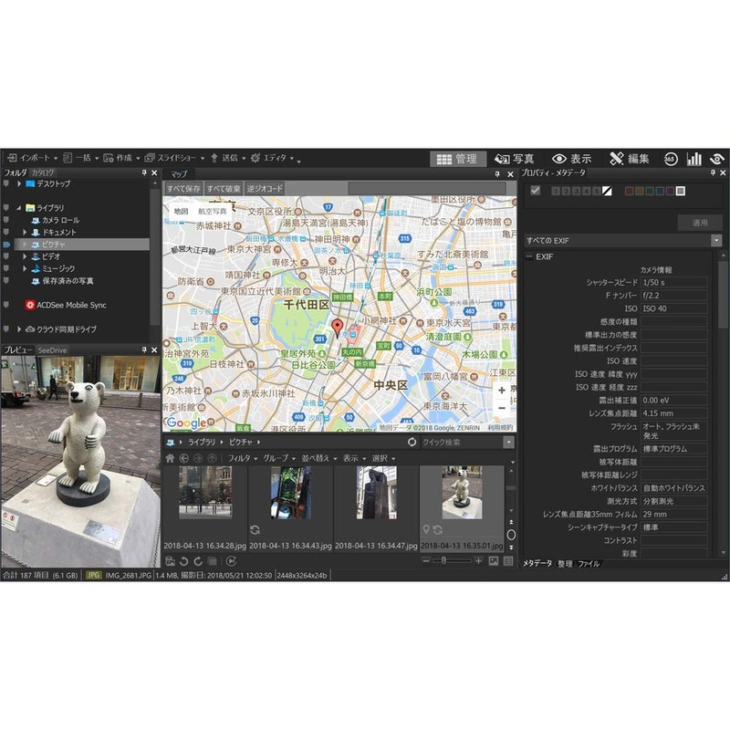 ジャングル ACDSee Photo Studio Professional 2020