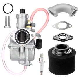 GEARLEADER VM22 26mm Carburettor Carb Kit for 110cc, 125cc, 140cc of Thumpstar, DHZ, Atomik, Pitpro engines Replacement for Lifan YX Zongshen Apollo X15 X18 DBX125 Thumpstar Pit Dirt Bike