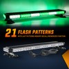 Nilight 29.5" Roof Top Strobe Lights 56LED Hazard Light Emergency
