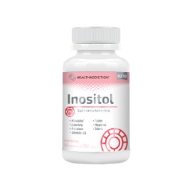 HEALTHADDICTION - Inositol Avanzado  Suplemento con Myo Inositol, L-Teanina, Arándano, Vitamina B6, Folato, Magnesio y Selenio  Salud Hormonal y...   