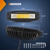 Nilight Flush Mount LED Pods 2PCS 6 Inch 60W LED