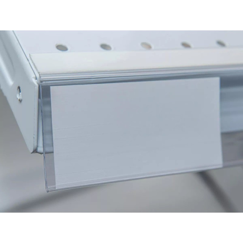 Exhivit Porta Precio Flexible De 5x121 Cms Transparente C/6pz