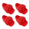 4 Sets DIY Chicken Feeder Rain Proof Poultry Feeder Port