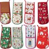 Ulster Weaver Festive Friends Cotton Tea Towel, Red