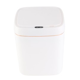 Automatic Touchless Motion Sensor Trash Can 11L Plastic Rectangular Garbage Bin for Bedroom Kitchen Hotel Office