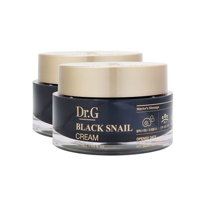 Dr.G 미라클하우스 닥터지 블랙 스네일 크림 달팽이크림 50ml 2개 651461