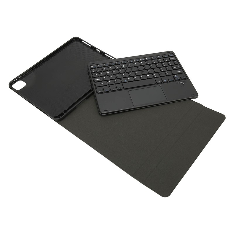 Tablet Keyboard Trackpad Magnetic Auto Sleep Kickstand Pencil Holder Wireless