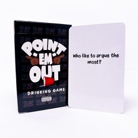 Point Em Out Party Card Game for Adults | Game Night Starter, Family & Friend Fun, After Parties and More