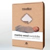 Woolino Baby Swaddle Blanket, 100% Merino Wool Receiving Blanket for