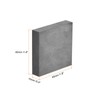 sourcing map Graphite Block Ingot Rectangle Graphite Electrode Plate 45