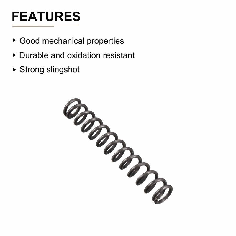 DTGN 1.2x8x50mm(DxODxL) Compression Spring - 20Pack - Good for Machinery