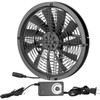SXDOOL 250mm 25cm 10" Large Air Flow Cooling Fan,250X30mm AC