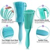 Anti-Static Hair Brush Comb, Round Tip Safety Design Unisex Portable