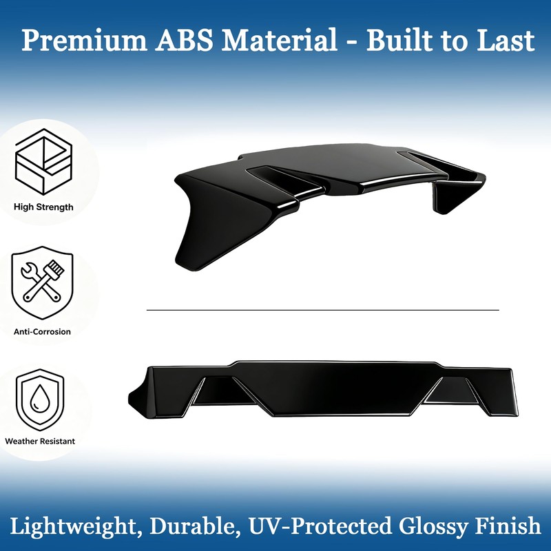 STSEV01 Spoiler Cab Roof Wing for Toyota Tundra 2022-2026 Accessories