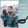 8 PCS Ski Glove Leash Adjustable Glove Safety Strap Anti-Lost