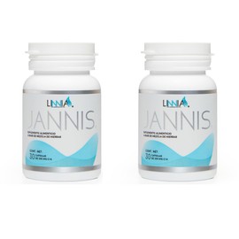 Linnia | 2 Pack de Jannis 30 Capsulas | Suplemento Alimenticio Natural | Fórmula con Linaza, Jengibre, Mango Africano y Lecitina de Soya | Apoyo al Me