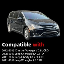 MITZONE automotive Intake Manifold Compatible With Jeep Wrangler III JK 2011-2018 Chevy Grand Voyager V RT 2012-2014 2.8L