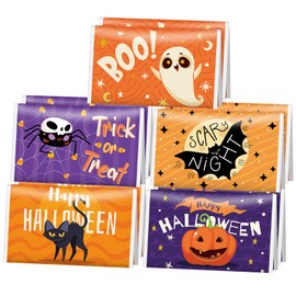 10 Pack Cute Halloween Travel Tissues Pocket Size, Slim Pack