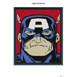 Unbranded Captain American blanket pattern,50x60"