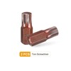 sourcing map 2pcs M10 Torx Screwdriver Bit 10mm Hex Shank