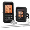 ThermoPro TP20B Black 500FT Wireless Meat Thermometer with Dual Meat