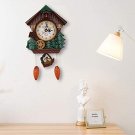 Cuckoo Clock, Vintage Decoration Wall Clock, Tree House Vintage Clock for Home Decoration
