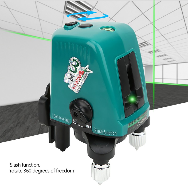 FC-435AG High Precision Green Beam Self-Leveling Alignment Laser Level 2