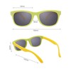 bingdwendwen Kids Polarized Sunglasses TPEE Flexible Frame for Girls Boys,