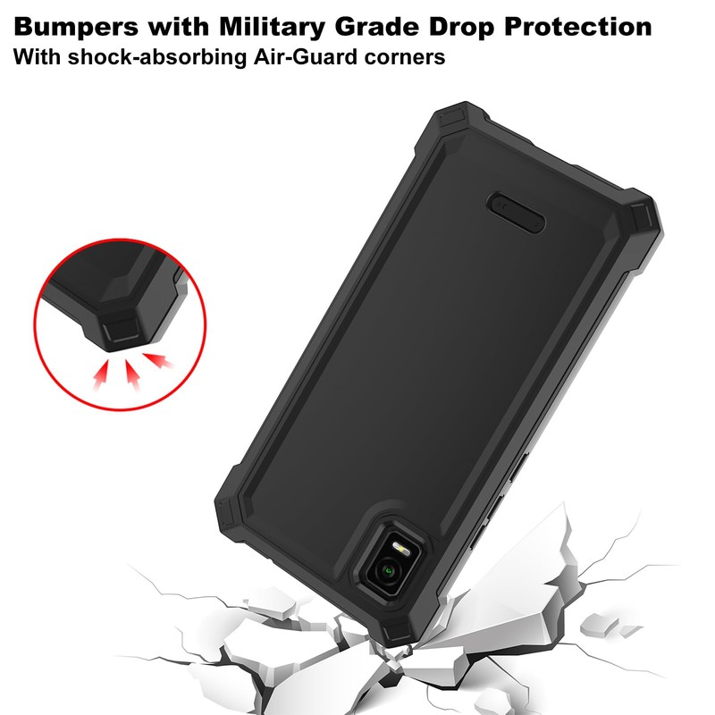 Ailiber for AT&T Vista WTATTRW2 Case, Slim, Screen Protector-Black