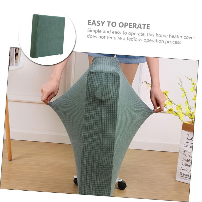 Totority Home Radiator Cover Breathable Heater Cover Space-saving Heater Protection