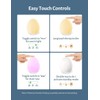 kismee Children's Night Light, Bedside Lamp with Touch Control, Dimmable,Timer