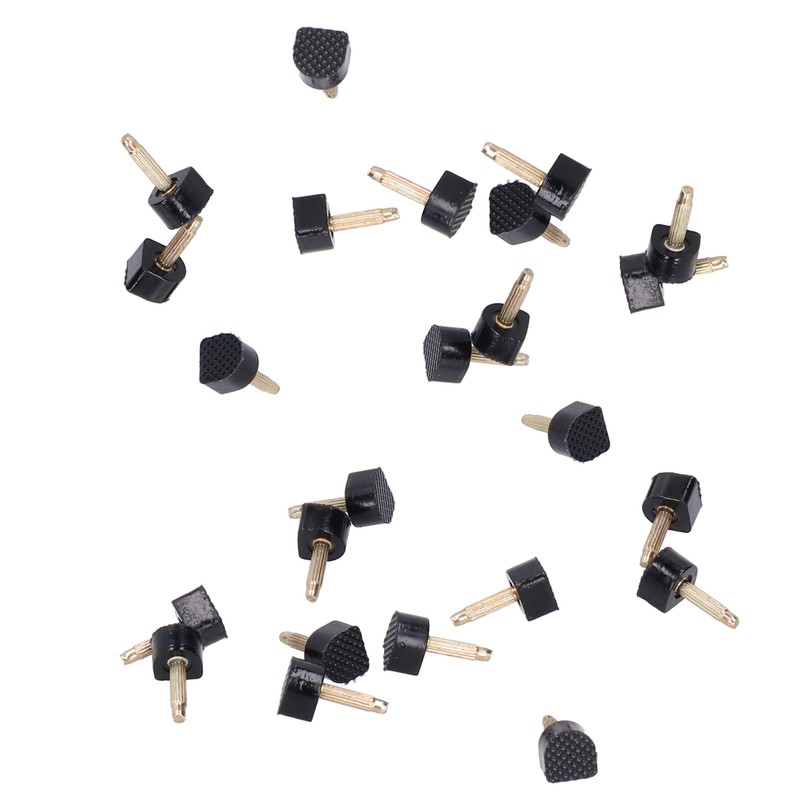 120Pcs High Heel Tip Caps TPU Polyurethane Iron Shoes Repairing