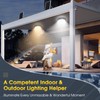 SunBonar Solar Lights Indoor Home, Daytime Dimmable Ceiling Light with
