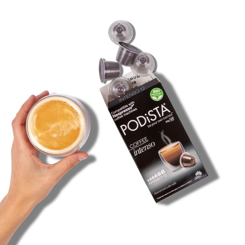 Nespresso Compatible Intenso Coffee Pod Intensity 12/10 Australian Roasted &