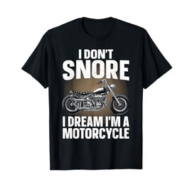 Funny Motorcycle Design For Men Dad Biker Motorcycle Lover T-Shirt