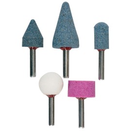 Einhell 49510000 KWB 5 Piece Mounted Grinding Points Set for use with Cordless & Electric Drills, Set of 5