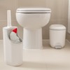 Addis 518503 Premium Deluxe Bathroom Pedal Bin with inner, 3.5
