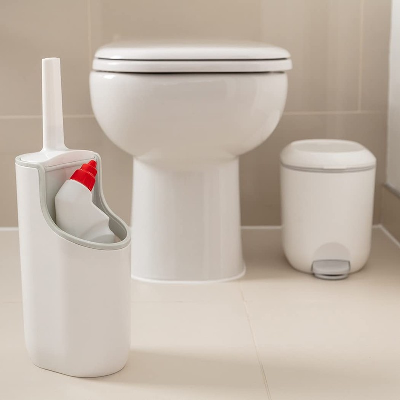 Addis 518503 Premium Deluxe Bathroom Pedal Bin with inner, 3.5