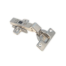 Intermat 48096 Angle Hinge W45 (Intermat 9936 W45), Present, Opening Angle 95°, TH-Drill Pattern 52 x 5.5 mm, for Screw-On