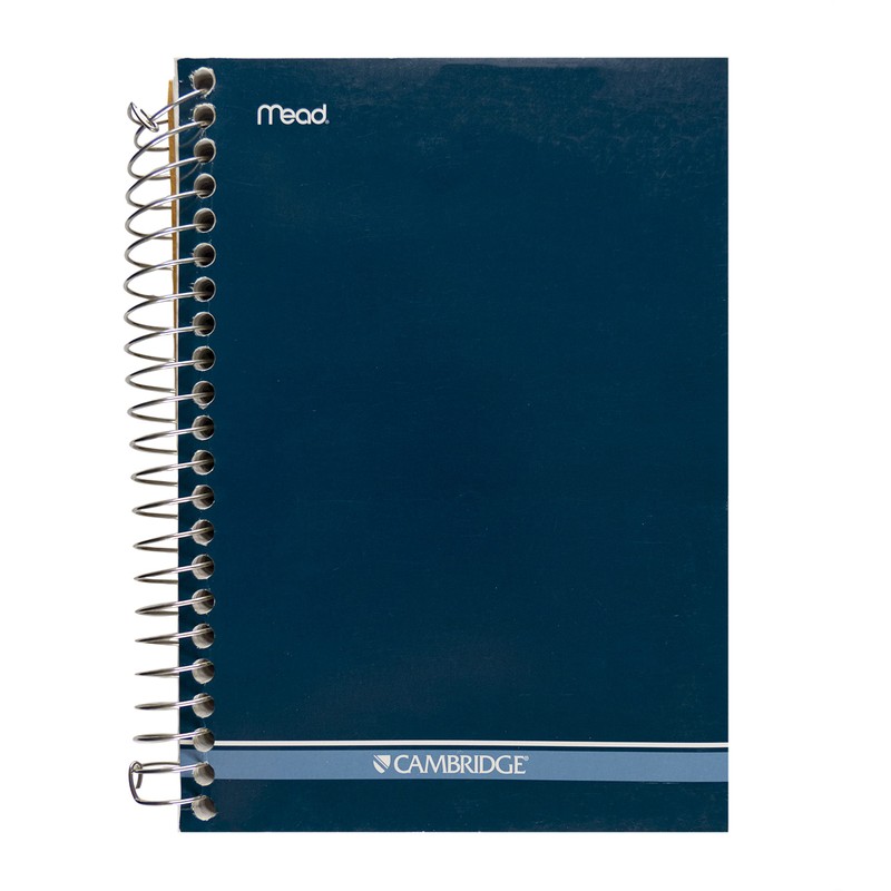 Cambridge Personal Notebook, 7 X 5 Inches, 140 Sheets/280 Pages,