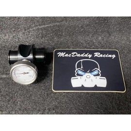 MacDaddy Racing Yamaha Raptor 700 Compact Coolant Temperature Gauge