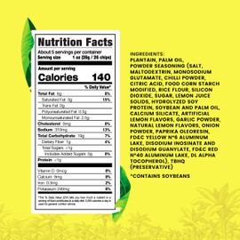 Zambos Plantain Chips Chile Limon (Pack of 1)